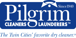 Pilgrim Dry Cleaners logo